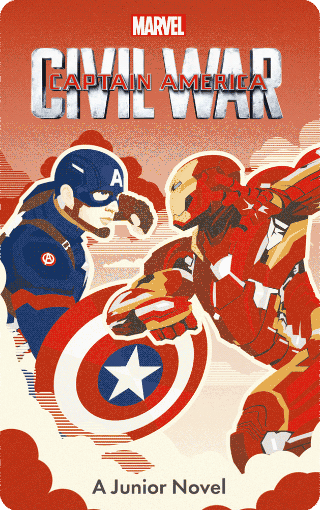 Marvel Junior Novels Captain America bundle