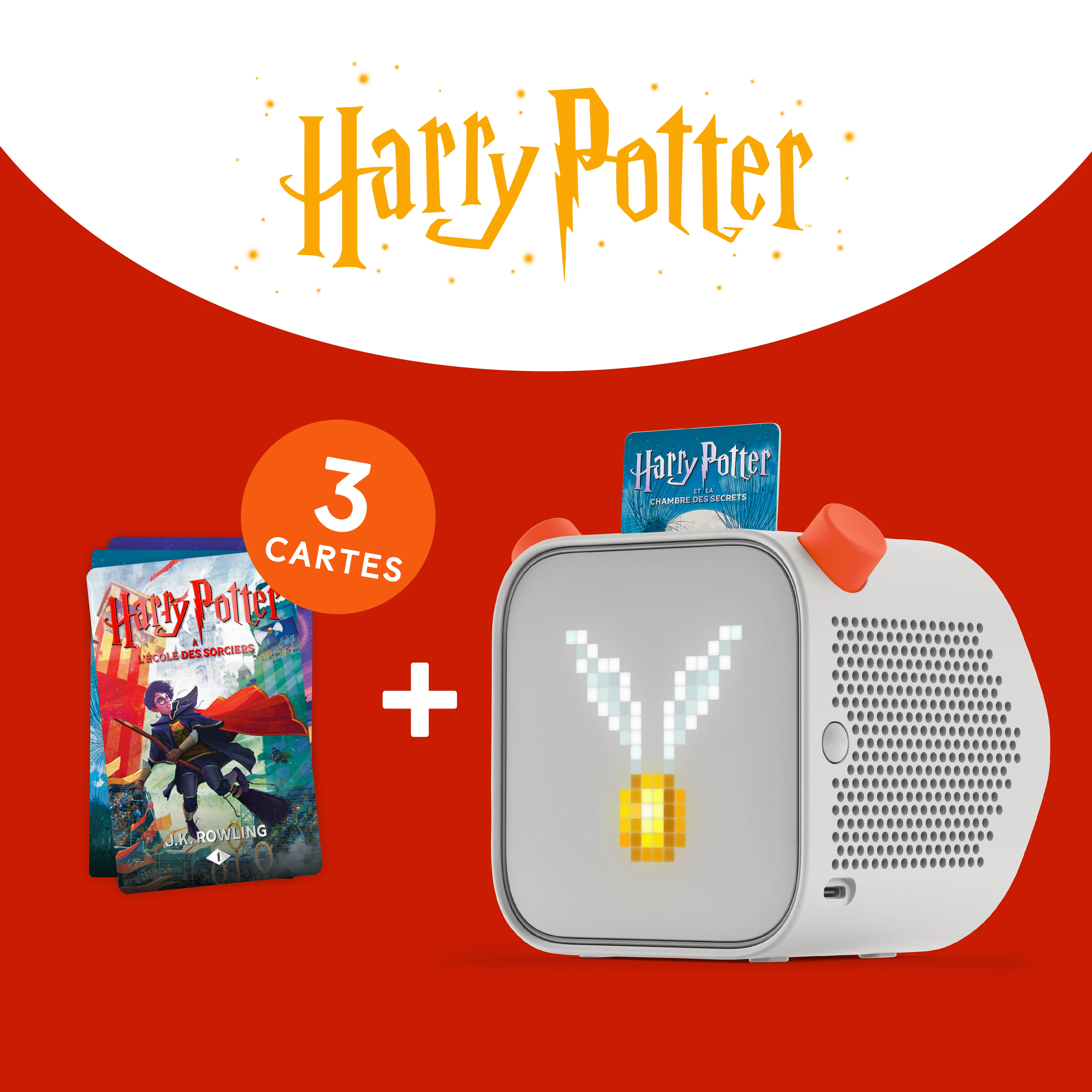 Pack Yoto Player + Harry Potter : livres 1 à 3